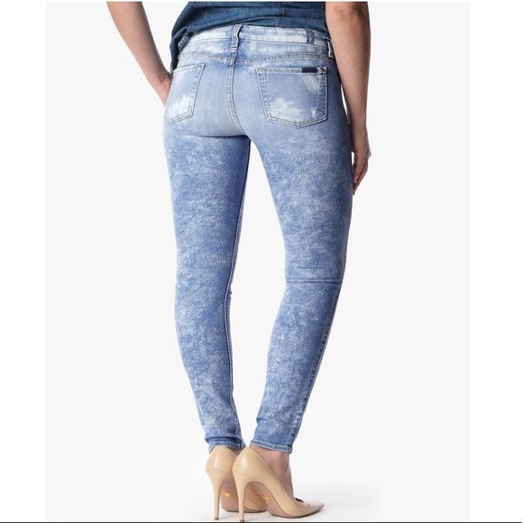 7 for all mankind- Josefina skinny boyfriends jeans - distressed light wash - Picture 2 of 9